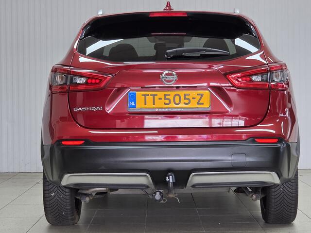 Nissan QASHQAI 1.2 Tekna +/ LED Koplampen/ Pano-Dak/ BOSE/ Trekhaak/ Keyless/ 360 Camera/ Zwarte Hemel/ DAB+/ Elek.Stoelen+Memory/ Grootlichtass./ Dodehoekdet./ Stoelverw./ Voorruitverw./ LEDER/ Clima/ Navi/ Cruise.