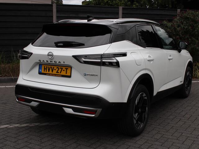 Nissan QASHQAI N-Connecta 1.5 e-Power 190PK Automaat Navigatie, Rondomzichtcamera, Keyless, Parkeersensoren, Apple Carplay, Android Auto