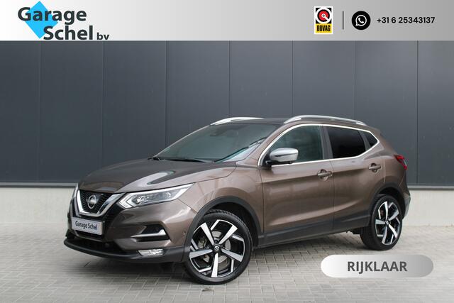 Nissan QASHQAI 1.2 Tekna + 115pk - Pano - 360 camera - Navi - Leder - Memory - Trekhaak - Rijklaar