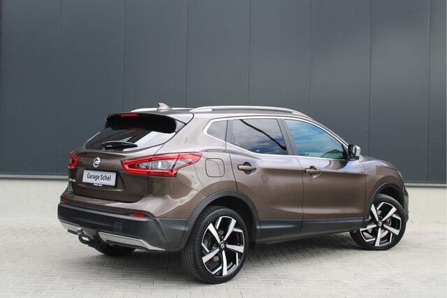 Nissan QASHQAI 1.2 Tekna + 115pk - Pano - 360 camera - Navi - Leder - Memory - Trekhaak - Rijklaar