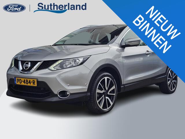 Nissan QASHQAI 1.2 Tekna 115 pk | Panoramadak | Leder | Lane assist | Navigatie | Camera | 2de eigenaar | Nette auto!