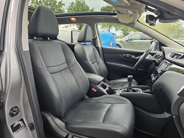 Nissan QASHQAI 1.2 Tekna 115 pk | Panoramadak | Leder | Lane assist | Navigatie | Camera | 2de eigenaar | Nette auto!