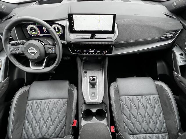 Nissan QASHQAI 1.3 MHEV Xtronic Tekna Plus Automaat / Zeer compleet / 1.800 kg trekgewicht / Facelift / Panorama dak / HUD / Adapt. CC / Elektr. klep / Elektr. stoelen met massagefunctie / Navi / Apple Carplay Android / 20" LM wielen /