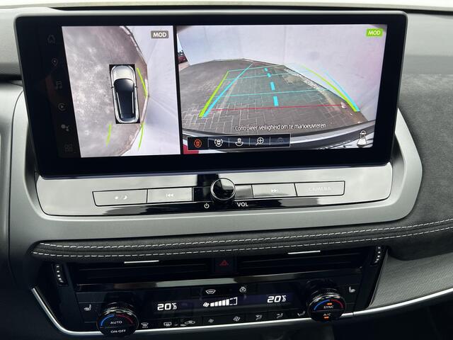 Nissan QASHQAI 1.3 MHEV Xtronic Tekna Plus Automaat / Zeer compleet / 1.800 kg trekgewicht / Facelift / Panorama dak / HUD / Adapt. CC / Elektr. klep / Elektr. stoelen met massagefunctie / Navi / Apple Carplay Android / 20" LM wielen /