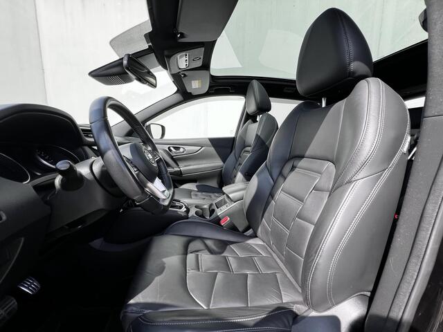 Nissan QASHQAI 1.3 DIG-T Tekna + Automaat / 1.500kg trekgewicht! / Panoramadak / Navigatie / Apple Carplay Android / Leder / Camera 360° / 19" LM wielen / Winterwielenset inclusief /