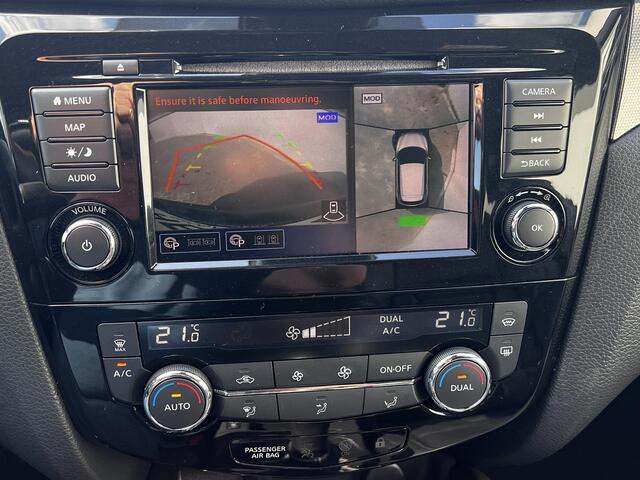 Nissan QASHQAI 1.3 DIG-T Tekna + Automaat / 1.500kg trekgewicht! / Panoramadak / Navigatie / Apple Carplay Android / Leder / Camera 360° / 19" LM wielen / Winterwielenset inclusief /