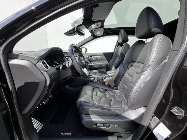 Nissan QASHQAI 1.3 DIG-T Tekna + Automaat / 1.500kg trekgewicht! / Panoramadak / Navigatie / Apple Carplay Android / Leder / Camera 360° / 19" LM wielen / Winterwielenset inclusief /