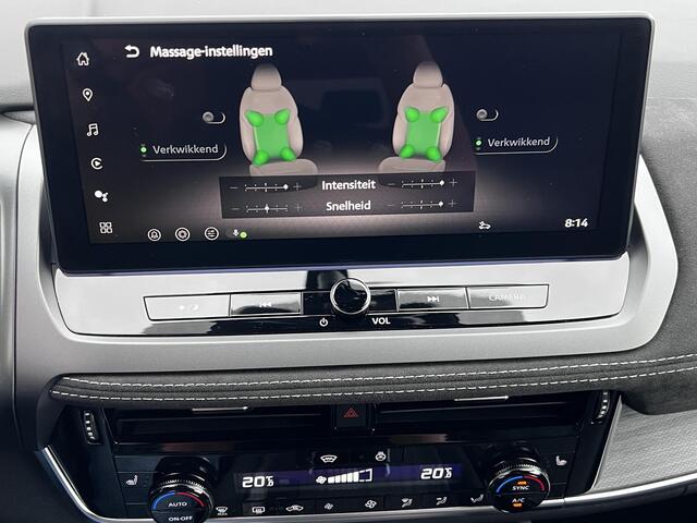 Nissan QASHQAI 1.3 MHEV Xtronic Tekna Plus Automaat / Zeer compleet / 1.800 kg trekgewicht / Facelift / Panorama dak / HUD / Adapt. CC / Elektr. klep / Elektr. stoelen met massagefunctie / Navi / Apple Carplay Android / 20" LM wielen /