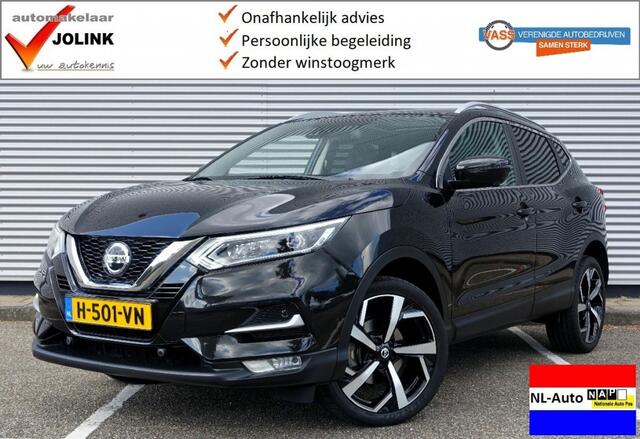 Nissan QASHQAI 1.3i DIG-T 140 Tekna I NL-Auto I 100% dealer I Pano I Android/Apple I
