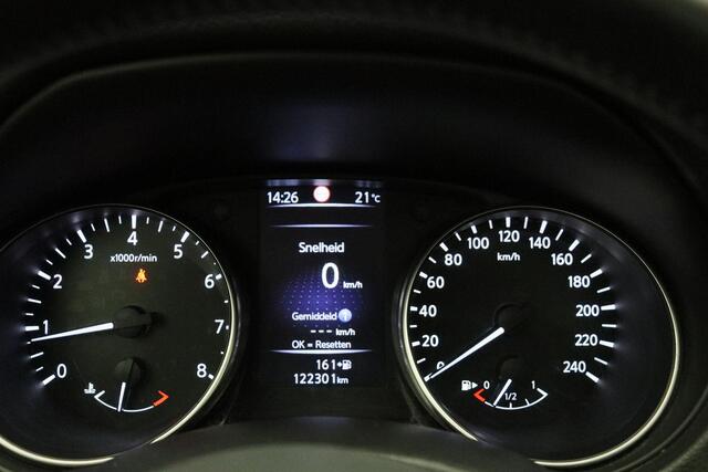 Nissan QASHQAI 1.2 Tekna 2018 Panoramadak | 360 Camera | Navigatie | Bluetooth | Cruise control | Trekhaak | Climate control | Keyless | PDC | Radio CD | Multifunctioneel stuurwiel | Lichtmetaal