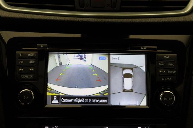 Nissan QASHQAI 1.2 Tekna 2018 Panoramadak | 360 Camera | Navigatie | Bluetooth | Cruise control | Trekhaak | Climate control | Keyless | PDC | Radio CD | Multifunctioneel stuurwiel | Lichtmetaal