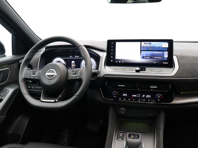 Nissan QASHQAI 158pk MHEV Xtronic N-Design | Pilot Assist | Rondomzicht Camera | Lederen bekelding | Google intergatie | Sfeerverlichting | Panoramadak |