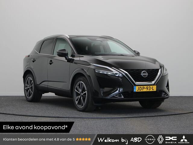 Nissan QASHQAI 158pk MHEV Xtronic Tekna | BOSE | Half leder | HUD | Elektrische achterklep | Elektrisch verstelbare stoel | Apple Carplay/Android Auto | Panoramadak |