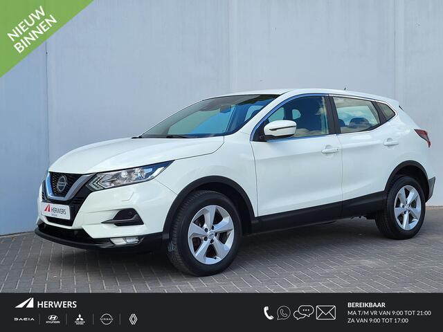 Nissan QASHQAI 1.3 MHEV Xtronic Automaat Acenta / Dealer onderhouden / Trekgewicht 1800 kg / Climate control / Verwarmde voorstoelen / Achteruitrijcamera / 17 inch velgen / Navigatie via Apple CarPlay Android / DAB /