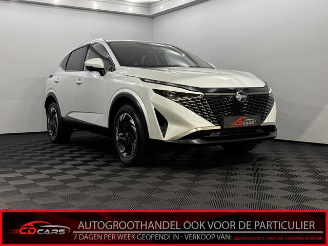 Nissan QASHQAI 1.3 MHEV Xtronic N-Connecta Half leder, 360 Camera, Navi, Head-up display, Elektrische achterklep, Stoelverwarming, Cruise control