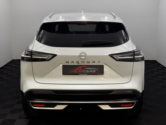 Nissan QASHQAI 1.3 MHEV Xtronic N-Connecta Half leder, 360 Camera, Navi, Head-up display, Elektrische achterklep, Stoelverwarming, Cruise control