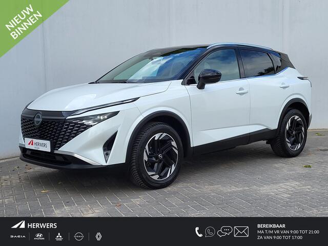 Nissan QASHQAI 1.3 MHEV Xtronic N-Connecta / Automaat / Trekgewicht 1800kg/ Facelift / Nieuw Model / Coldpack / Pack Easy / Two Tone