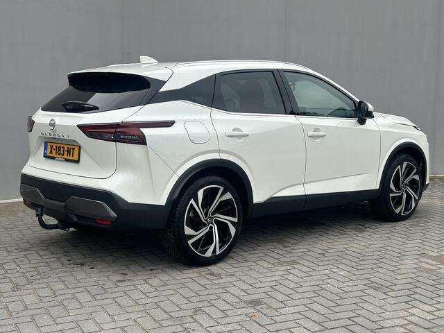 Nissan QASHQAI 1.3 MHEV Xtronic Tekna Plus / Trekhaak ( 1.800 kg ) / All season banden / Apple carplay / Android auto / Panoramadak / Bose geluidsinstallatie / Massage stoelen /