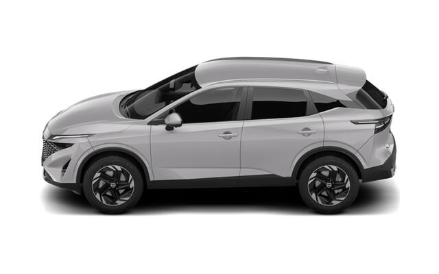 Nissan QASHQAI N-Connecta + Panoramisch glazen dak + Cold Pack e-Power 190 | 12.3" TFT digitale cockpit | Audiosysteem met DAB, Apple Carplay & Android Auto, USB-aansluiting, stuurwielbediening en 6 luidsprekers | Blind Spot Warning & Intervention (BSW + BSI)