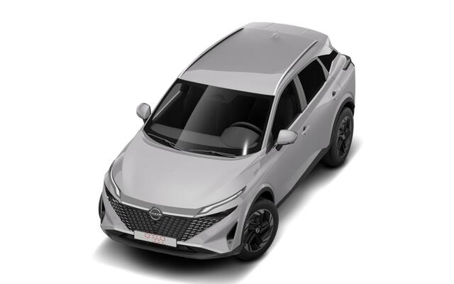 Nissan QASHQAI N-Connecta + Panoramisch glazen dak + Cold Pack e-Power 190 | 12.3" TFT digitale cockpit | Audiosysteem met DAB, Apple Carplay & Android Auto, USB-aansluiting, stuurwielbediening en 6 luidsprekers | Blind Spot Warning & Intervention (BSW + BSI)