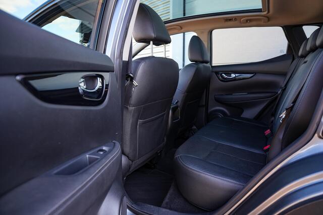 Nissan QASHQAI 1.2 Tekna Pano Navi Camera 19"L.M. Leder Airco Stoelverw.