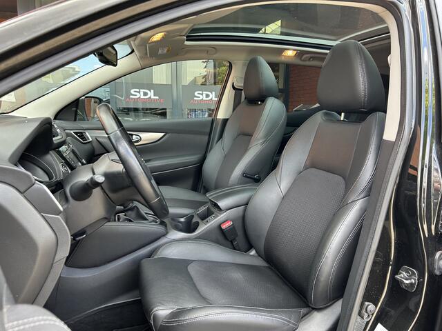 Nissan QASHQAI 1.3 DIG-T Tekna // FULL LED // LEDER // PANO-DAK // ELEK. STOEL // NAVI + CARPLAY // 360 CAMERA // PDC V+A