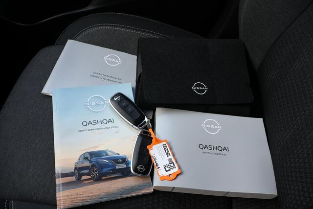 Nissan QASHQAI 1.3 MHEV Xtronic N-Connecta NL-Auto | Volledig Onderh. | BTW | 2e Eigenaar | Trekhaak | 360' Cam | Carplay | Full Led | PDC | DAB | Bots Systeem | Ad Cruise | Navi | Keyless