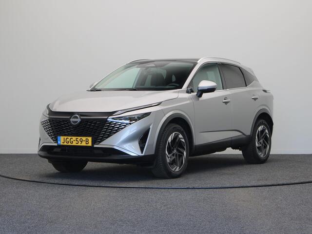 Nissan QASHQAI 158pk MHEV Xtronic N-Connecta | Stoel, stuur en voorruitverwarming | Elektrische Achterklep | Head-up display | google integratie | Panoramadak |