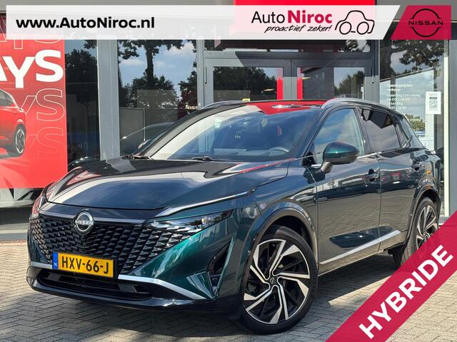 Nissan QASHQAI MHEV 158 Xtronic Tekna Plus | PANORAMADAK | HEAD-UP DISPLAY | BOSE AUDIO | LEDER | MASSAGESTOELEN |