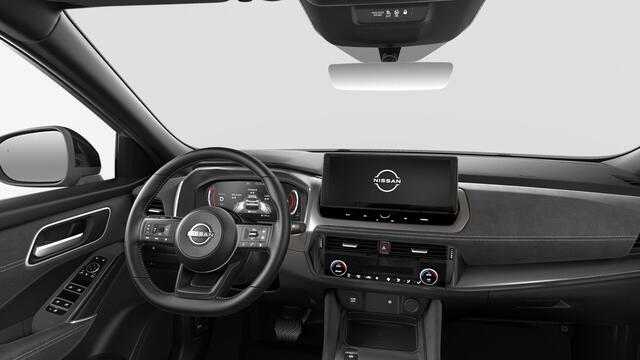 Nissan QASHQAI N-Design + Panoramisch glazen dak + Cold Pack e-Power | 12.3" TFT digitale cockpit | Audiosysteem met DAB, Apple Carplay & Android Auto, USB-aansluiting, stuurwielbediening en 6 luidsprekers | Blind Spot Warning & Intervention (BSW + BSI)