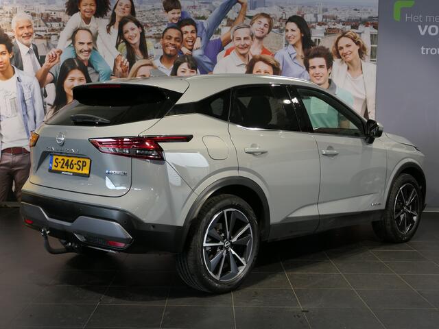 Nissan QASHQAI 1.5 e-Power Tekna *19" LMV & Trekhaak!* - Panoramadak, parkeerassistent, 360 camera, navi