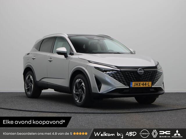 Nissan QASHQAI 1.3 MHEV Xtronic N-Connecta | Headup-display | Stoel, stuur en voorruit verwarming | Rondomzicht camera | Elektrische achterklep | Panoramadak |