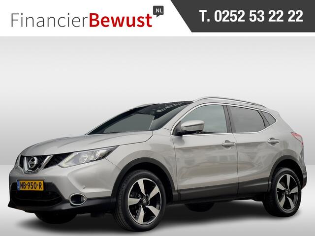Nissan QASHQAI 1.2 AUT N-VISION 113D.KM PANODAK LEDER NAVI CAMERA AIRCO LED LMV PDC
