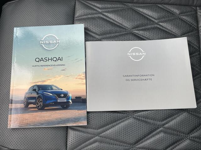 Nissan QASHQAI 1.3 MHEV Xtronic Tekna Plus Automaat / 1800KG trekgewicht / Panoramadak / stoelverwarming / massage stoelen / elektrisch verstelbare stoelen / head-up display / 360° camera / adaptieve cruise control / verwarmbaar stuur / elektrische achterklep / matrix L