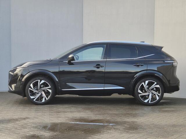 Nissan QASHQAI 1.3 MHEV Xtronic Tekna Plus Automaat / Nieuw Model / Facelift / HUD / Panoramadak / Stoel met massage functie / Trekgewicht 1800 kg / Elektrische achterklep / Rondomzicht camera / Stuur-, Stoel en Voorruit verwarming /