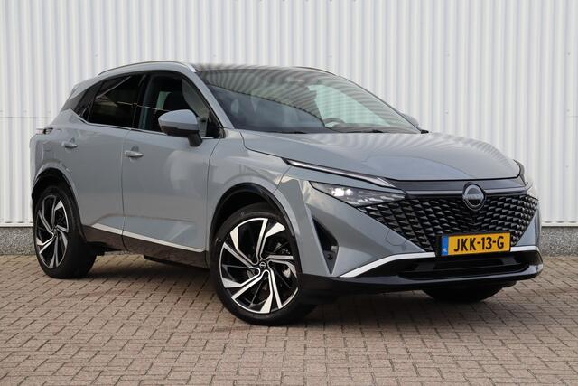 Nissan QASHQAI 1.3 MHEV Xtronic Tekna Plus | Bose | Adap. Cruise | Elek. Stoelen | Panoramadak | HUD | Carplay | 360 Camera