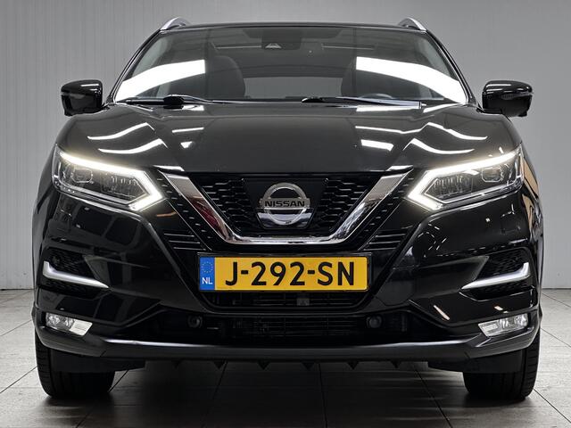 Nissan QASHQAI 1.2 Tekna +/ Facelift!/ Automaat/ Trekhaak/ 19'' LMV/ 360° Camera/ LED Koplampen/ Lane-Assist./ DAB+/ Stoelverw./ Keyless/ Elek. Stoel(en) + Memory/ Voorruitverw./ Extra getint glas/ Dode-Hoek DET.