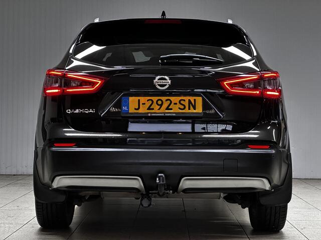 Nissan QASHQAI 1.2 Tekna +/ Facelift!/ Automaat/ Trekhaak/ 19'' LMV/ 360° Camera/ LED Koplampen/ Lane-Assist./ DAB+/ Stoelverw./ Keyless/ Elek. Stoel(en) + Memory/ Voorruitverw./ Extra getint glas/ Dode-Hoek DET.