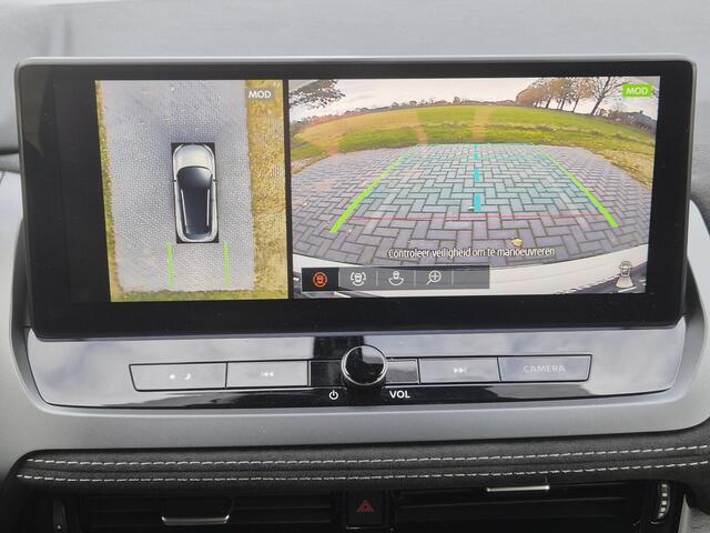 Nissan QASHQAI 1.3 MHEV Xtronic Tekna Plus Automaat / Fabrieksgarantie tot 03-2028 / Trekgewicht 1800 kg / Elektrische achterklep / Panoramadak / HUD / Stuur-, Stoel en Voorruit verwarming / Stoel met massage functie / Adaptief CC /