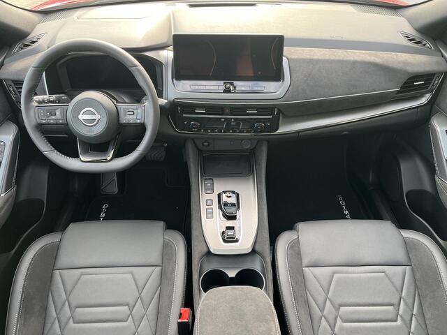 Nissan QASHQAI 1.5 ePower N-Design / Panoramadak / 360° Camera / Apple Carplay & Android Auto / Navigatie full map / Stuur- en Stoelverwarming / Voorruit Verwarming / Keyless Entry & Start / Adaptieve Cruise Control / Climate Control / Alcantara Bekleding /