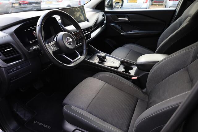 Nissan QASHQAI 1.3 MHEV Xtronic N-Connecta TREKHAAK 360-CAMERA 12.3"DISPLAY! CARPLAY DAB RUIT/STUUR/STOELVERW. CRUISE 2xPDC NAVI CLIMA 18"LMV