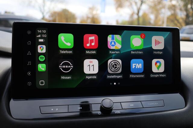 Nissan QASHQAI 1.3 MHEV Xtronic N-Connecta TREKHAAK 360-CAMERA 12.3"DISPLAY! CARPLAY DAB RUIT/STUUR/STOELVERW. CRUISE 2xPDC NAVI CLIMA 18"LMV