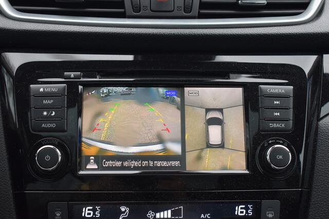 Nissan QASHQAI 1.3 DIG-T N-Connecta Panoramadak | Navigatie | Rondomzicht Camera | 12 mnd BOVAG garantie | Whatsapp 06-53188999