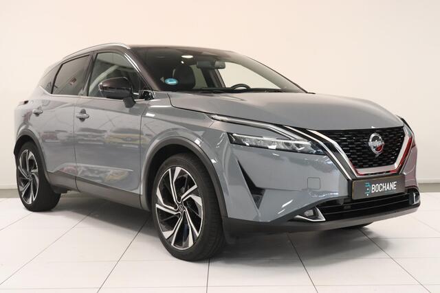 Nissan QASHQAI 1.3 MHEV Tekna Plus | Panoramadak | Lederen bekleding | Matrix LED | Elektr. voorstoelen | 360° Camera | Head up display |