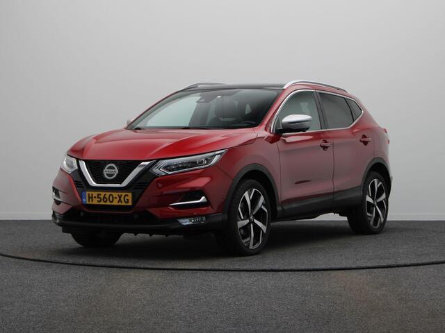 Nissan QASHQAI 1.3 DIG-T Tekna + | Lederen bekleding | Stoelverwarming | Trekhaak | Bose Audio | Apple Carplay & Android Auto |