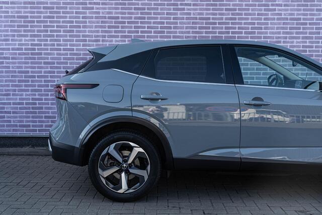 Nissan QASHQAI 1.3 MHEV Xtronic N-Connecta | Adaptive Cruise Control | Trekhaak | Navigatie | Achteruitrijcamera | Climate Control | Half-Lederen Bekleding | 18" Lichtmetaal