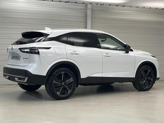 Nissan QASHQAI 1.5 e-Power Tekna / ¤4000,- Eindejaarsvoordeel / Nieuw uit Voorraad Leverbaar / Panoramadak / Stoel- en Stuurverwarming / Verwarmde Voorruit / Google Maps Navigatie / Lederen Bekleding /