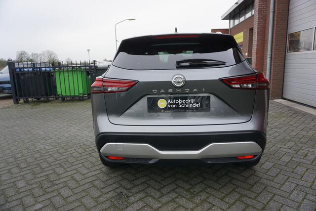 Nissan QASHQAI 1.3 MHEV 158PK XTRONIC TEKNA LUXE KEURIGE NETTE STAAT 360CAMERA PANORAMADAK ZWARTE HEMEL ANDROID-APPLECARPLAY NAVI CLIMA ADAPTIEVE CRUISE PDC V+A 18INCH LEDER KEYLESS FULL LED ENZ...