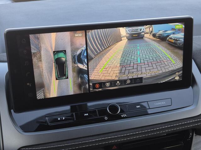 Nissan QASHQAI 1.3 MHEV Xtronic Tekna Plus Automaat / Fabrieksgarantie tot 04-2028<100.000 / Dealer onderhouden / Panoramadak / Elektrische achterklep / Head Up Display / Rondomzicht camera / Stoelen met massage functie /