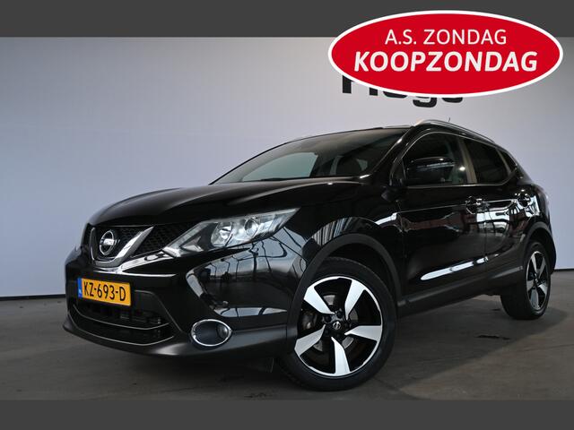 Nissan QASHQAI 1.2 N-Connecta Automaat Clima Navigatie Panoramadak Goed Onderhouden! Inruil Mogelijk!